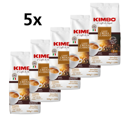 5x1 kimbo caffecrema - kg,