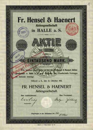 Hensel haenert 1911 - hensel,