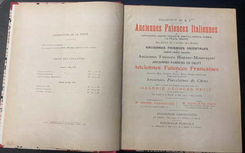 Anciennes faiecens italiannes