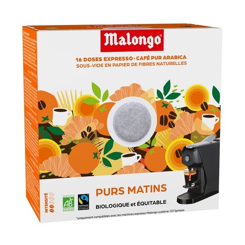 Malongo purs matins cafe - matins, 80