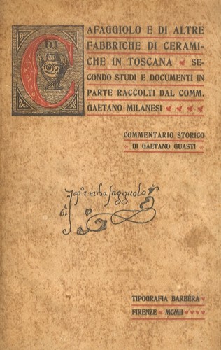 Cafaggiolo d altre - cafaggiolo, e