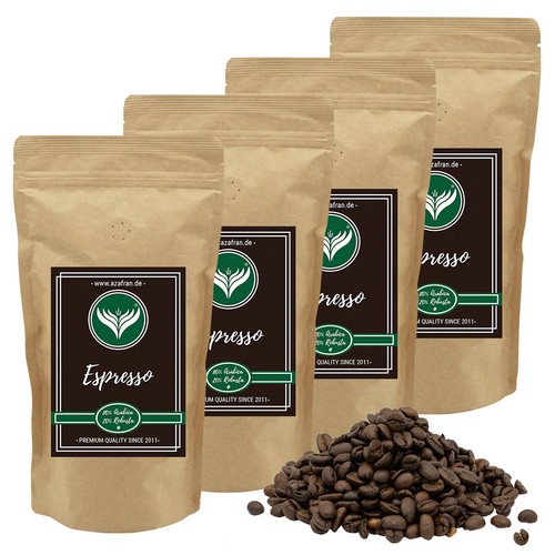 Espresso rosso intero 2kg - rosso,