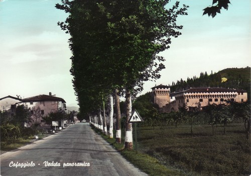 Cafaggiolo veduta panoramica - veduta,